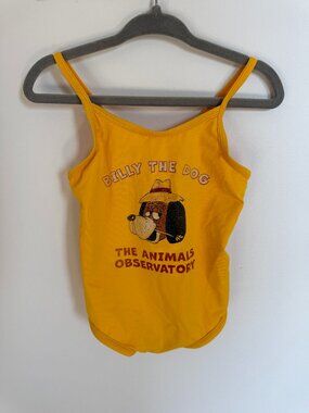 The Animals Observatory Billy the Dog Yellow Swimsuit